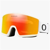 Oakely Target Line L Goggles - Matte White Frame w/ Fire Iridium Lens (OO7120-07)